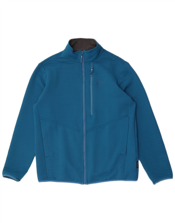 Giacca da tuta da uomo Jack Wolfskin UK 40/42 grande poliestere blu