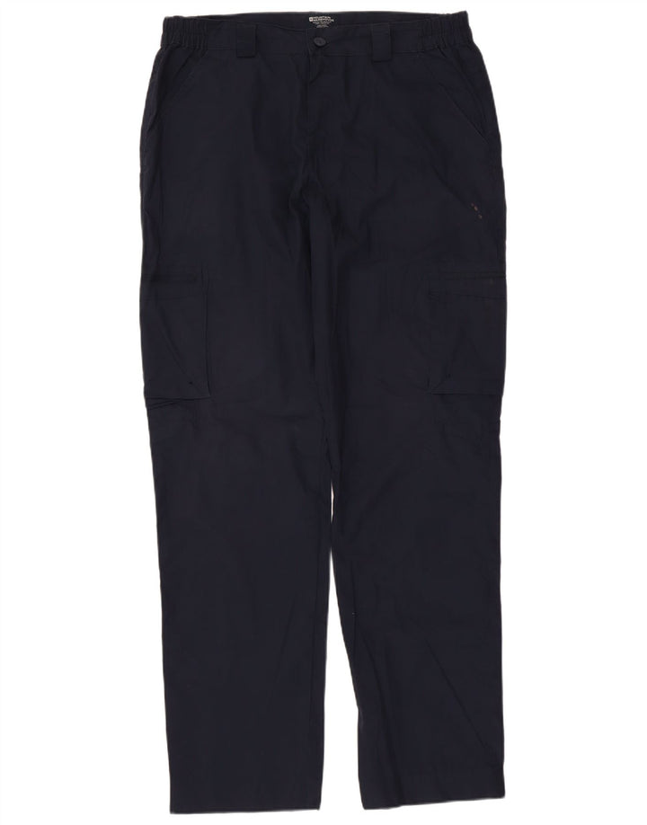 Pantaloni cargo dritti da donna Mountain Warehouse W36 L34 Blu navy