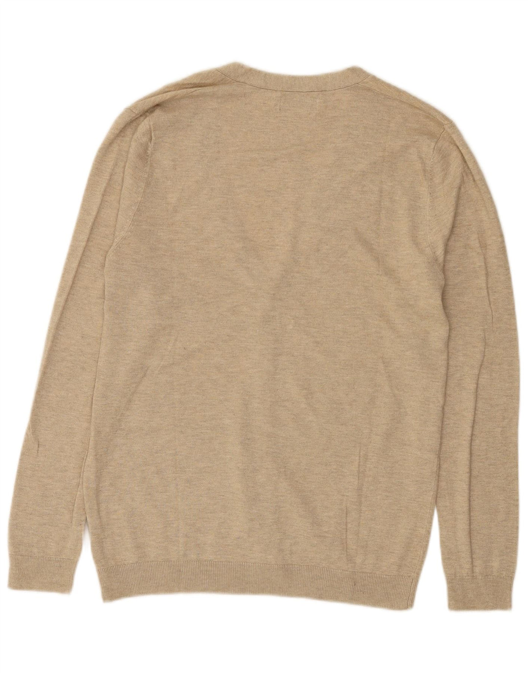 Maglione cardigan da uomo Zara beige medio screziato