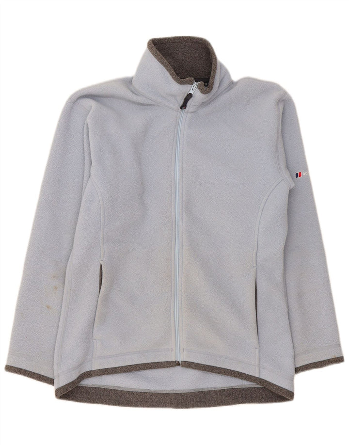 Giacca in pile oversize da donna Berghaus UK 10 Small Blue Colourblock