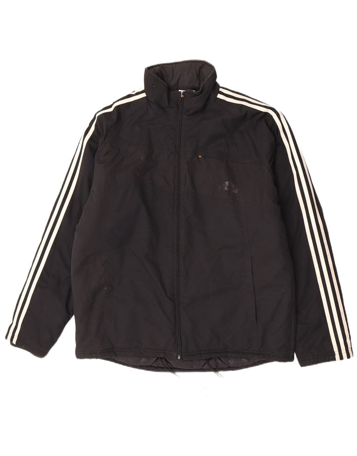 Giacca a vento da uomo Adidas UK 38 media nera in poliammide