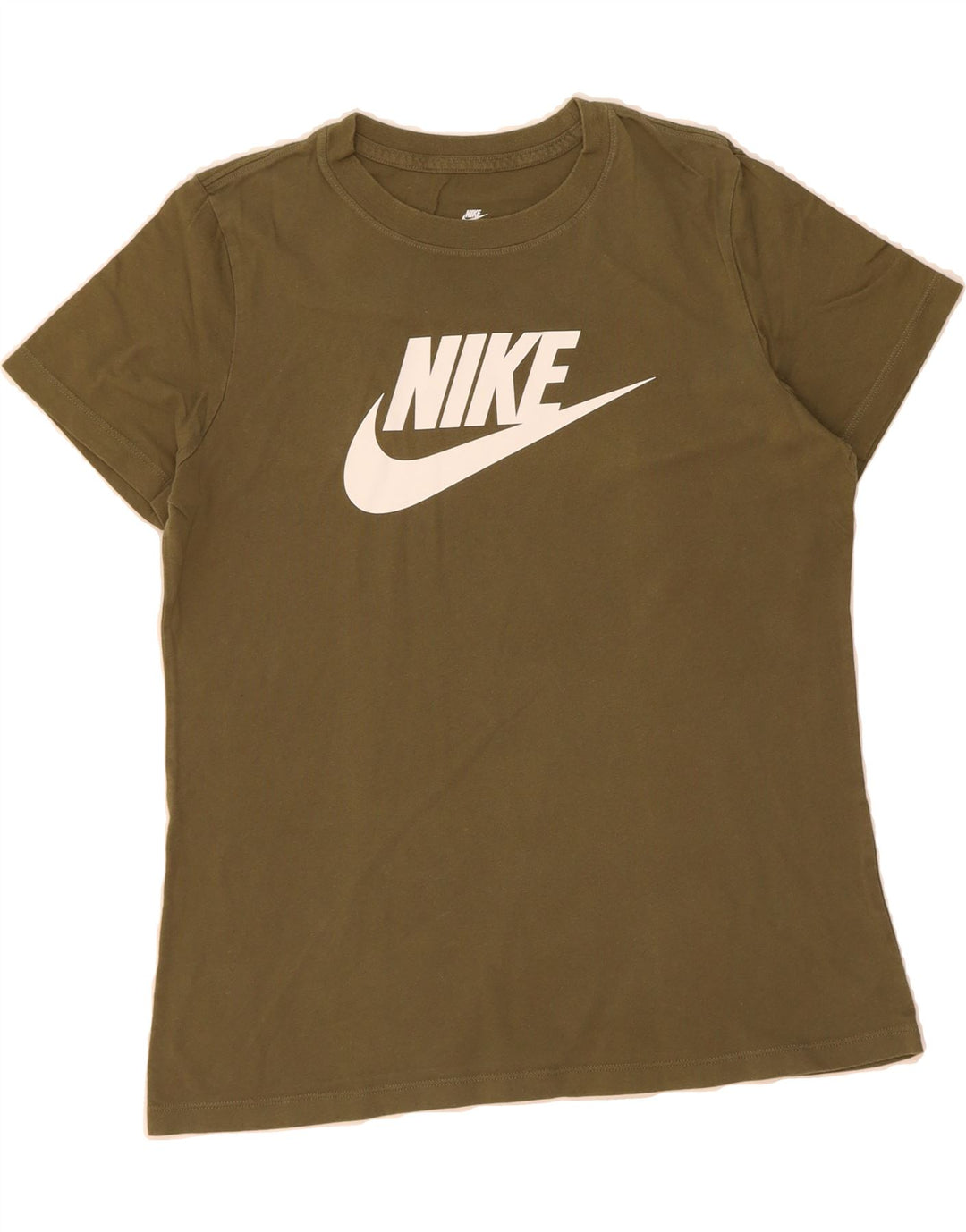 NIKE Mens Graphic T-Shirt Top Medium Green Vintage Nike and Second-Hand Nike from Messina Hembry 