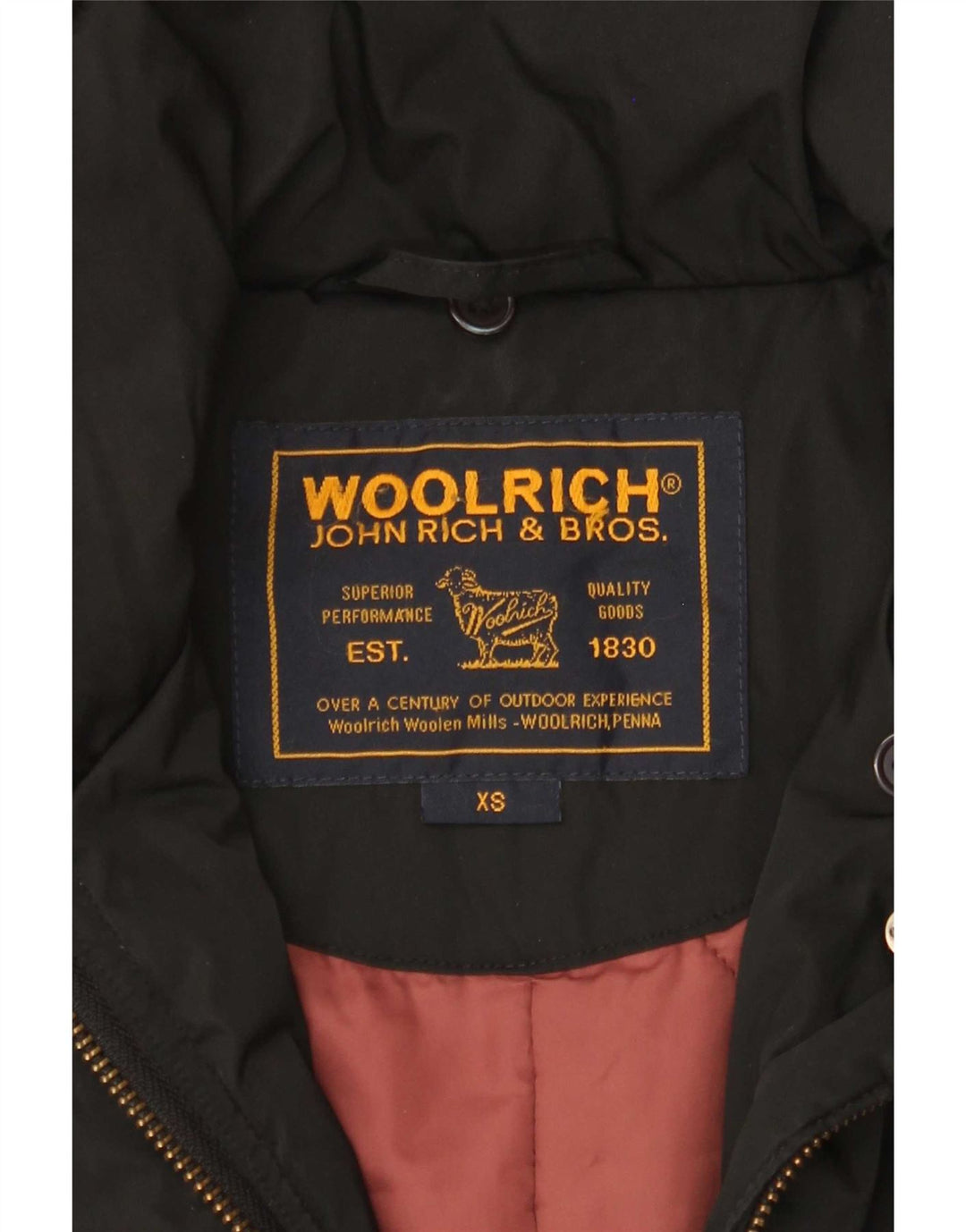 Giacca imbottita da donna Woolrich UK 6 XS nera