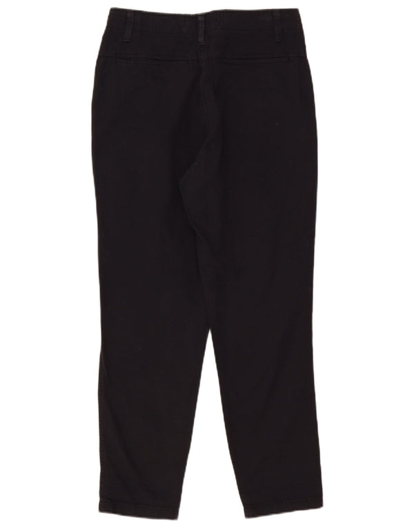 Pantaloni chino slim da donna Zara EU 36 Small W26 L27 Cotone blu navy