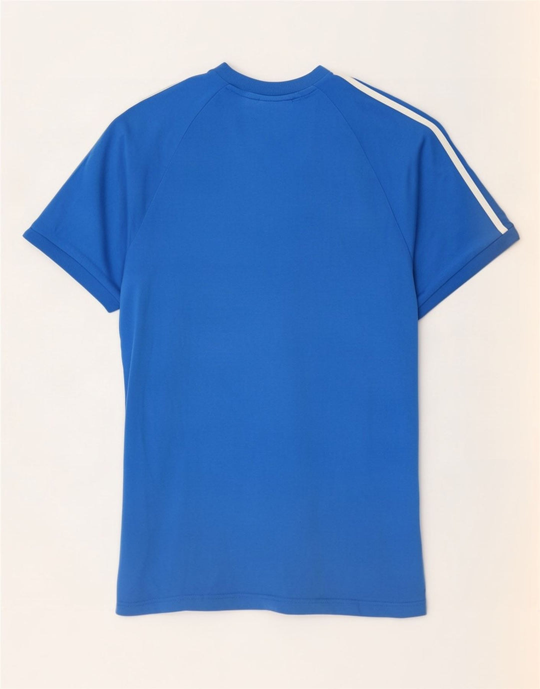 T-shirt da uomo Adidas Top in cotone blu medio