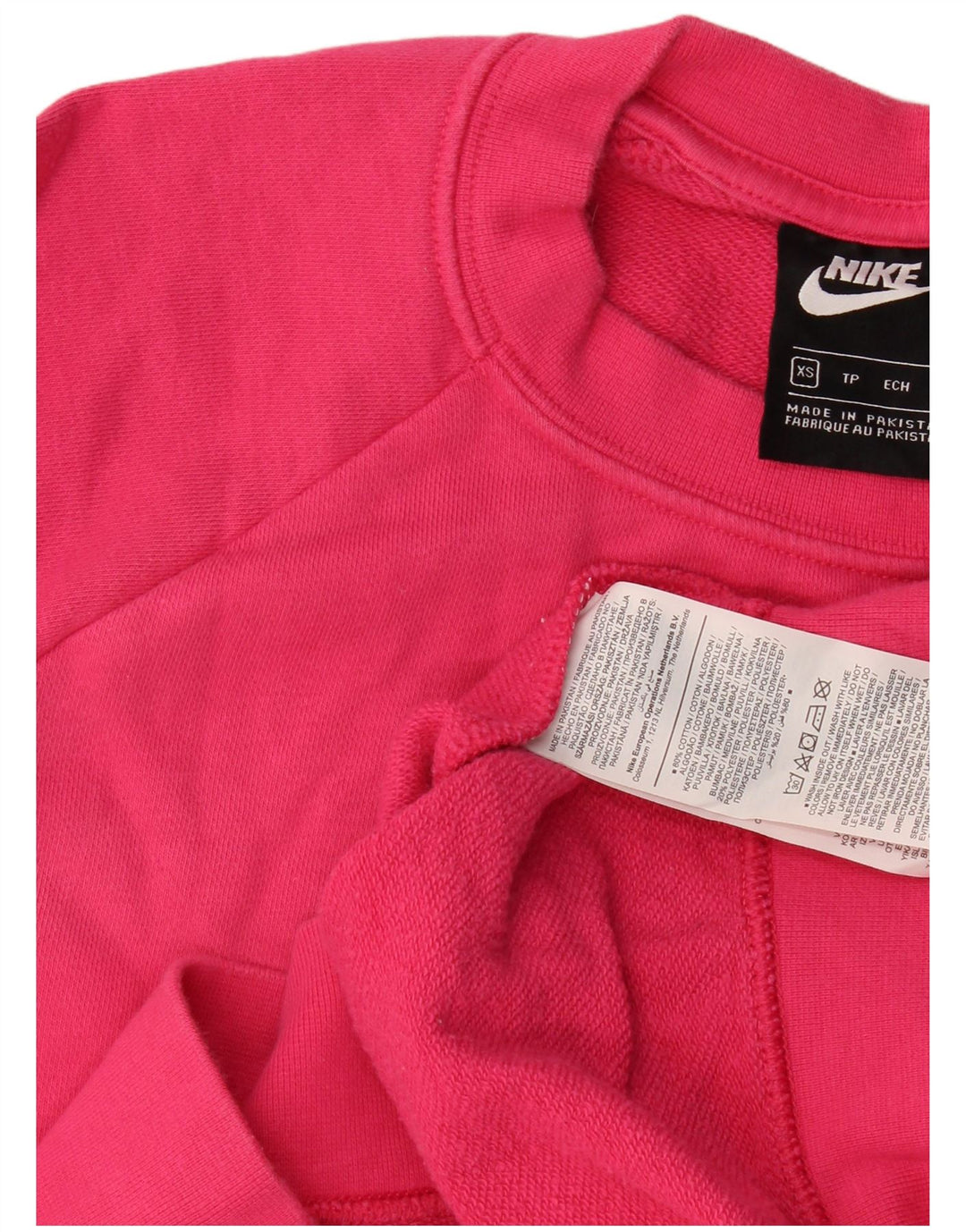 Felpa Nike Uomo Maglia XS Rosa Cotone