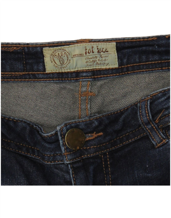 FAT FACE Jeans Capri da donna W28 L22 Blu navy