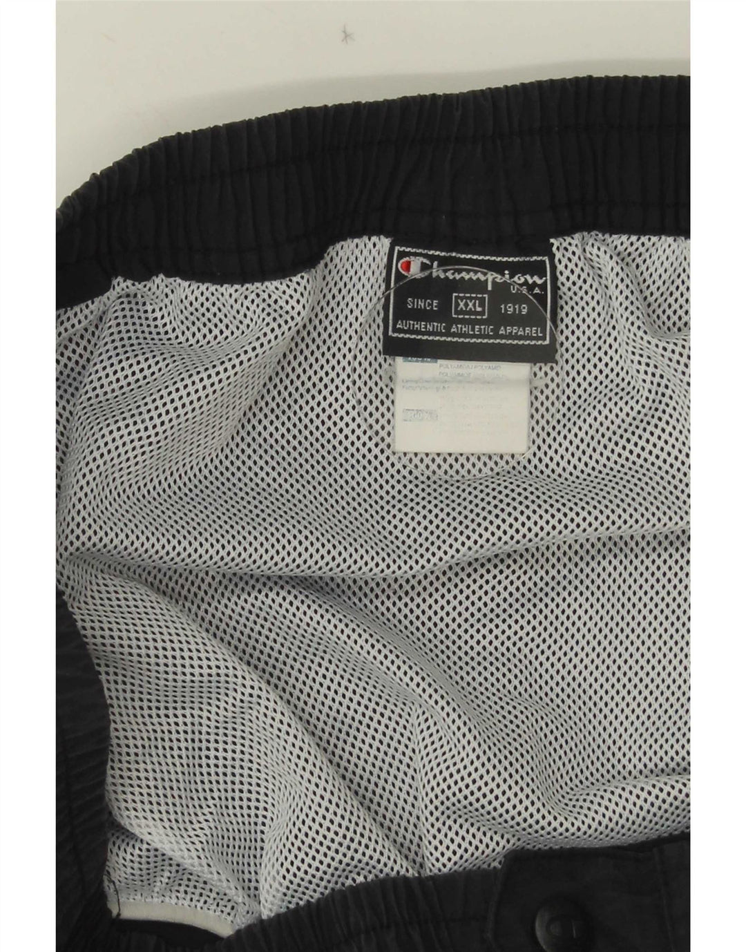 Pantaloncini sportivi grafici da uomo Champion 2XL Poliammide color block nero