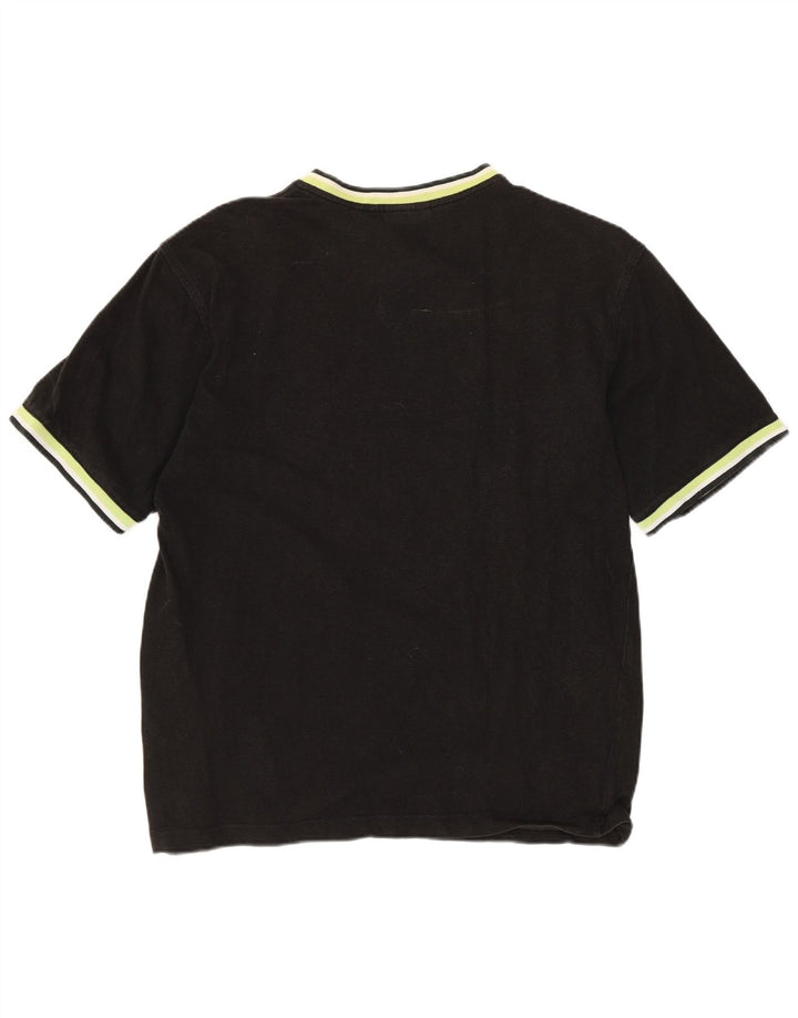 T-shirt da uomo LACOSTE taglia 3 piccola in cotone nero
