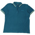 Polo da uomo Lotto XL in cotone blu