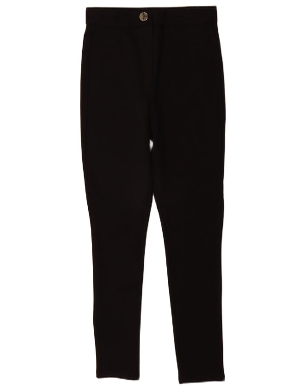 Pantaloni skinny casual da donna Zara medi W28 L28 viscosa nera