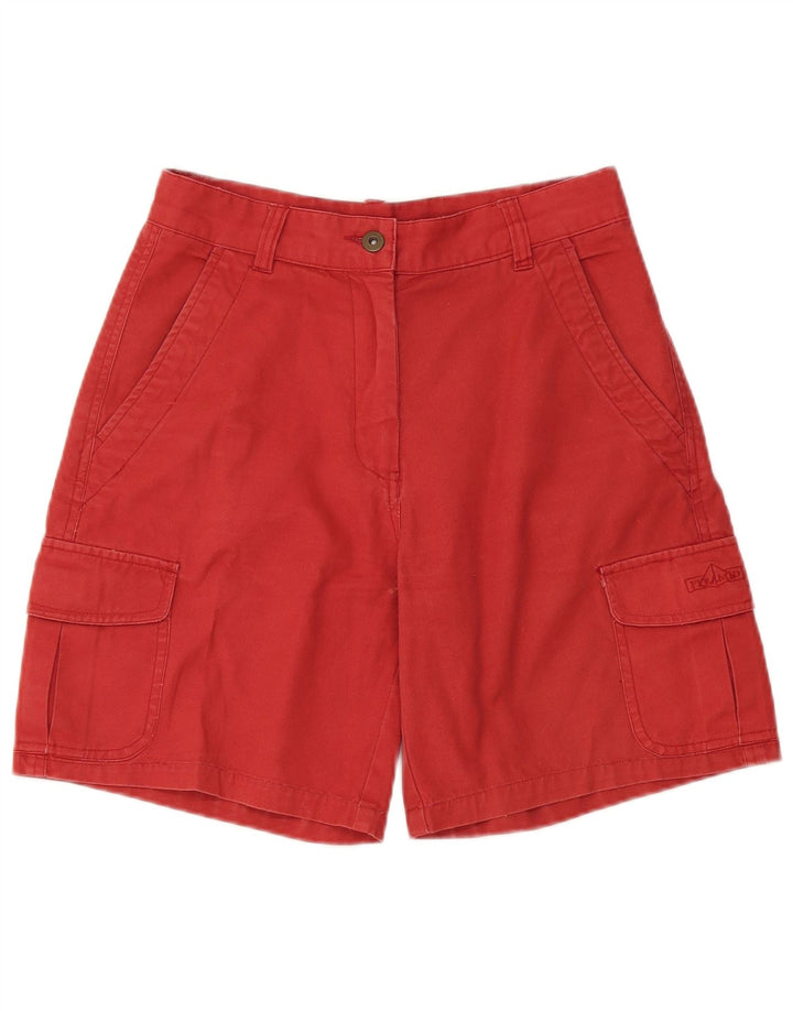 Pantaloncini cargo da donna PYRAMID IT 44 Medium W28 Rosso Cotone