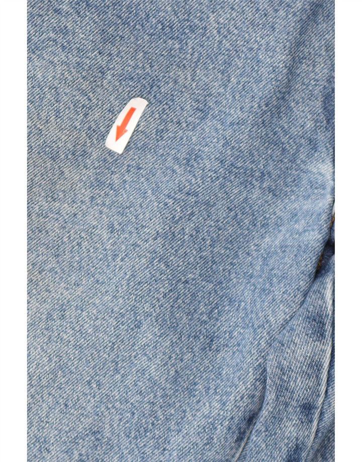 Jeans dritti da uomo Wrangler vestibilità regolare W34 L32 cotone blu