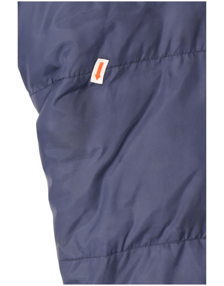 Giacca imbottita con cappuccio da uomo KAPPA UK 38 media blu navy in poliammide