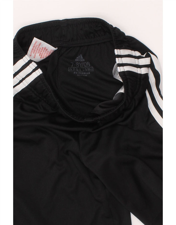 Pantaloncini sportivi Adidas Aeroready da ragazzo 7-8 anni in poliestere nero
