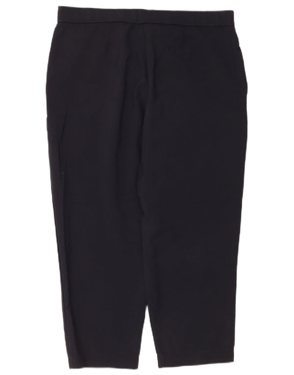 Pantaloni corti da donna Marks & Spencer UK 16 Large W34 L23 Blu navy