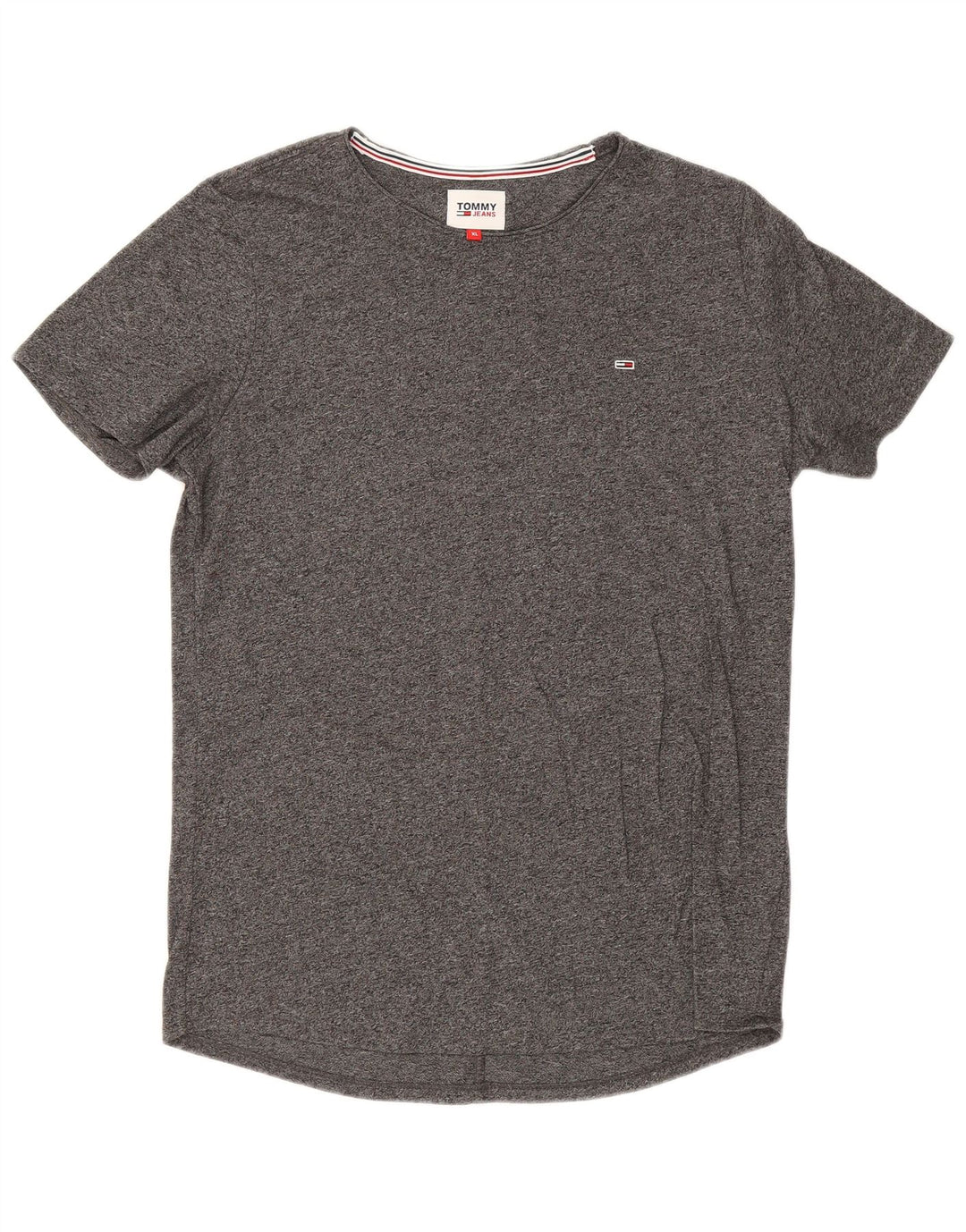 T-shirt da uomo Tommy Hilfiger Top XL grigio chiazzato