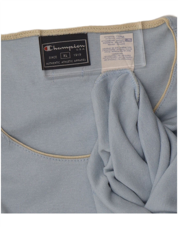 Canotta da donna CHAMPION UK 18 XL cotone blu
