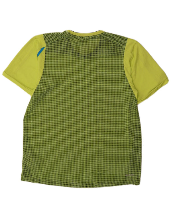 T-shirt Adidas Climacool da uomo, grande, in poliestere verde