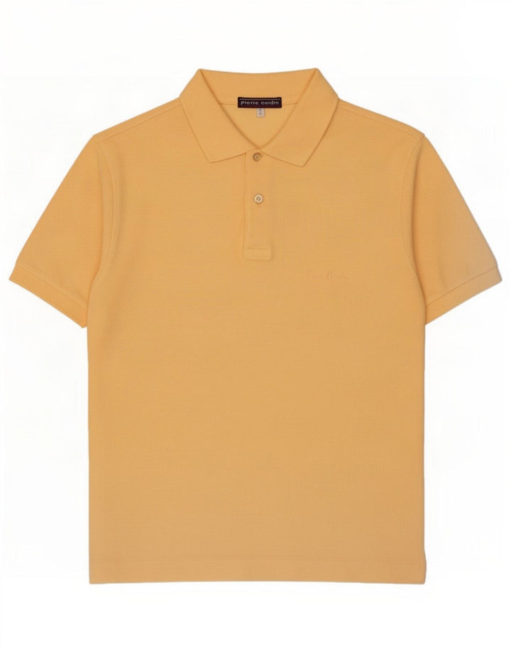 Polo da uomo Pierre Cardin giallo medio