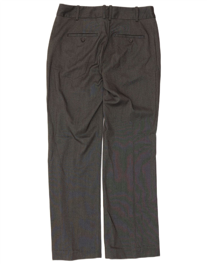 Pantaloni chino dritti da donna Zara EU 40 medi W30 L30 poliestere grigio