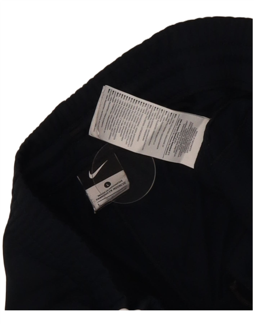Pantaloni da tuta Nike da uomo, pantaloni da jogging, grandi, in poliestere blu navy