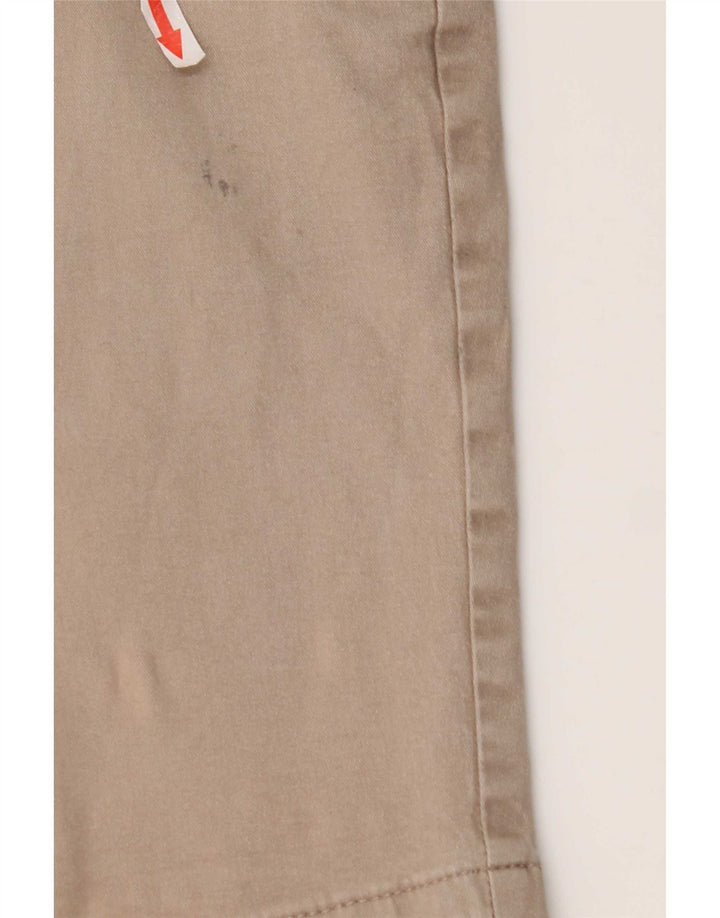 Pantaloncini chino da uomo Marks & Spencer W32 cotone grigio medio