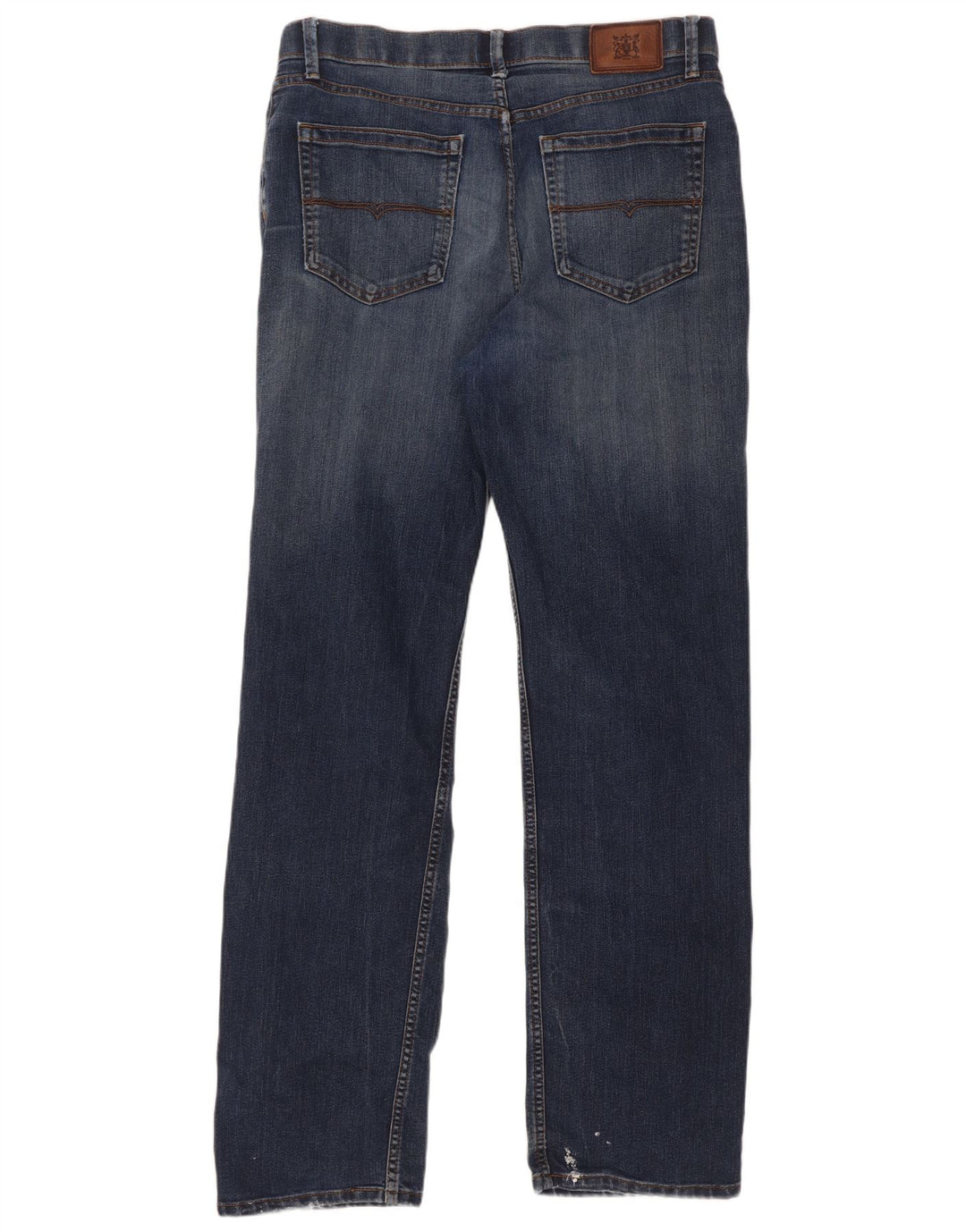Jeans dritti da uomo Marks & Spencer W34 L33 cotone blu