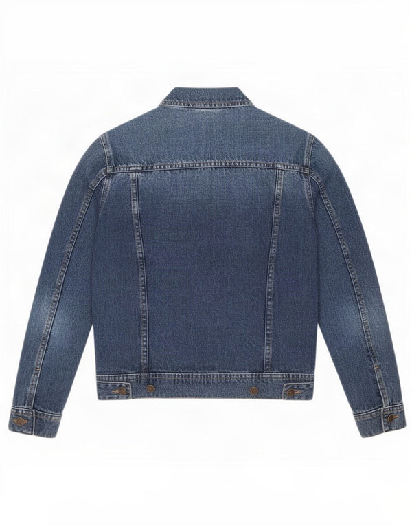 Giacca in denim da donna Zara UK 10 piccola in cotone blu