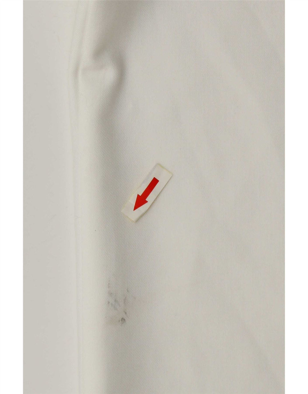 Pantaloni chino a gamba larga da donna Zara medi W28 L31 bianchi