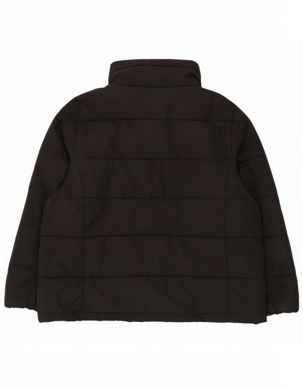Giacca imbottita con cappuccio da donna Marks & Spencer UK 22 3XL poliestere nero