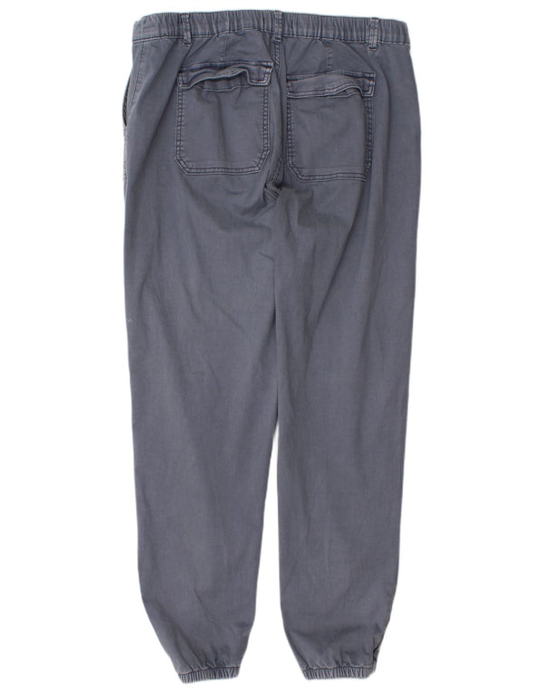 Pantaloni da jogging da donna Marks & Spencer UK 18 XL W36 L30 Cotone grigio