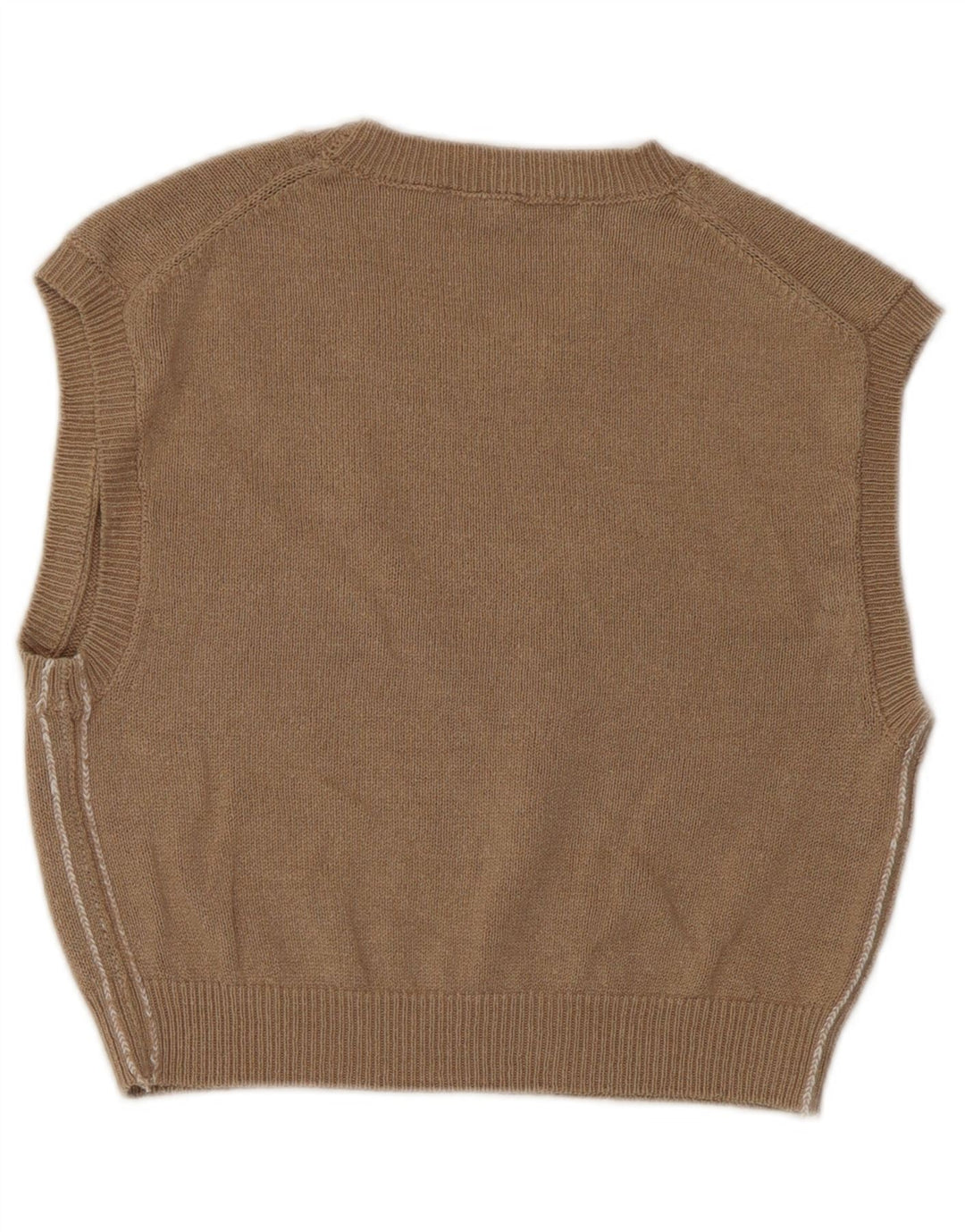 Canotta corta da donna Zara UK 12 Marrone medio