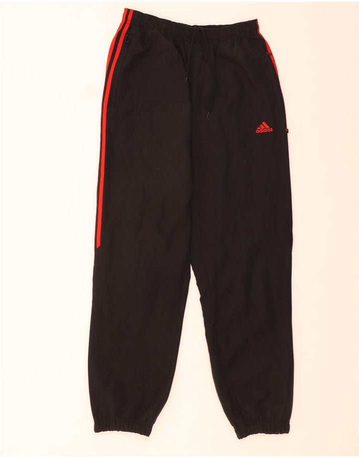 Pantaloni da tuta da uomo Adidas Joggers medio poliestere nero
