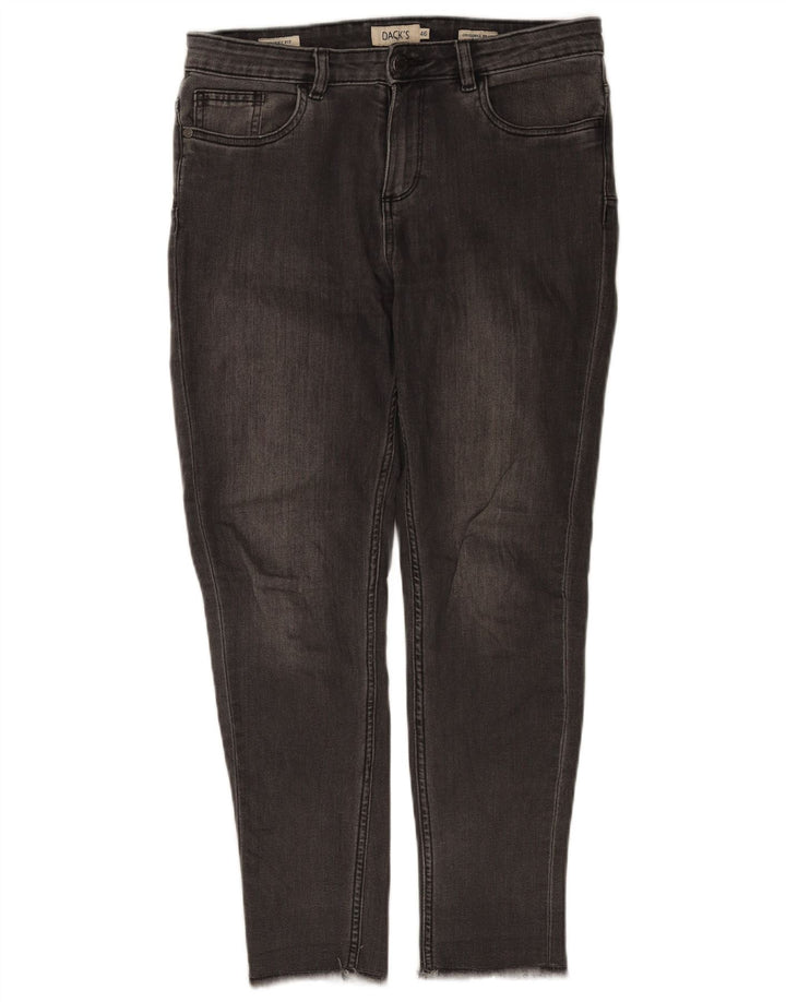 Jeans skinny corti da donna di Dack IT 46 Large W30 L26 Grigio