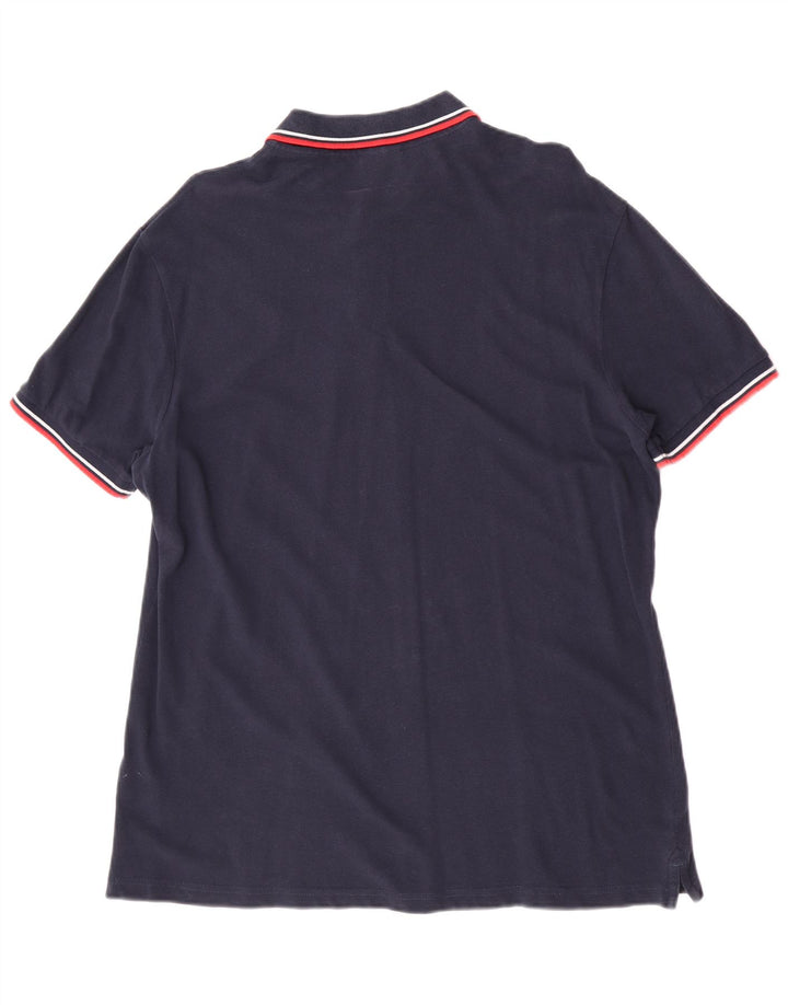 Polo Diadora Uomo 2XL Cotone Blu Navy