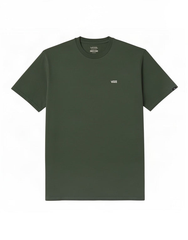 Vans Mens Classic Fit T-Shirt Top Large Green Cotton