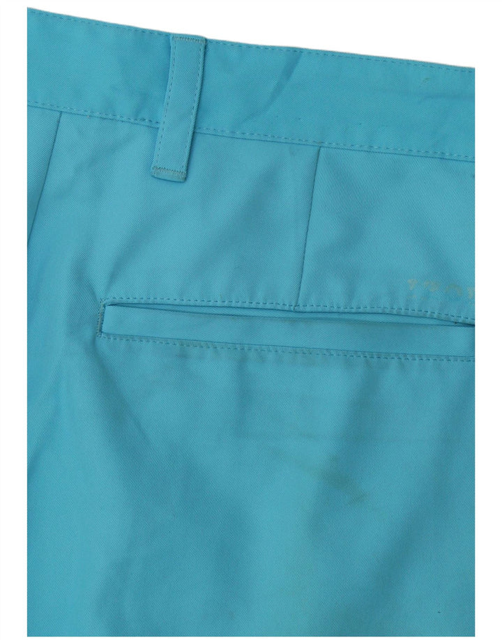Pantaloncini chino da uomo Izod W32 poliestere blu medio