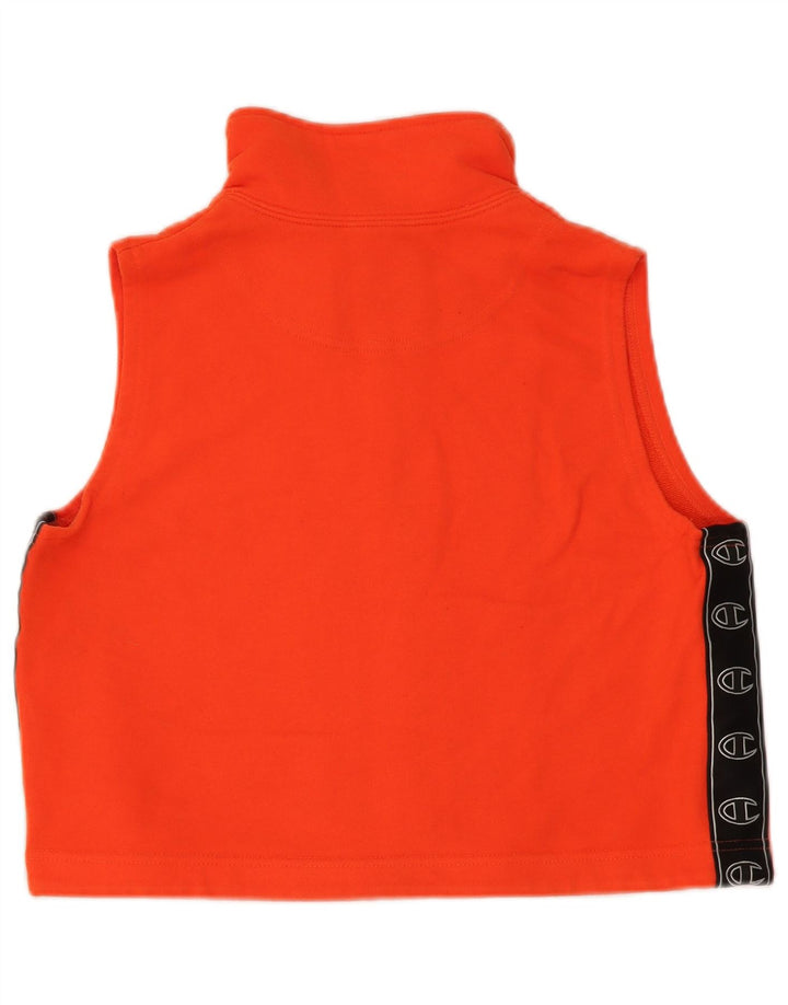 Giacca sportiva da donna con grafica corta Champion UK 14 Large Arancione