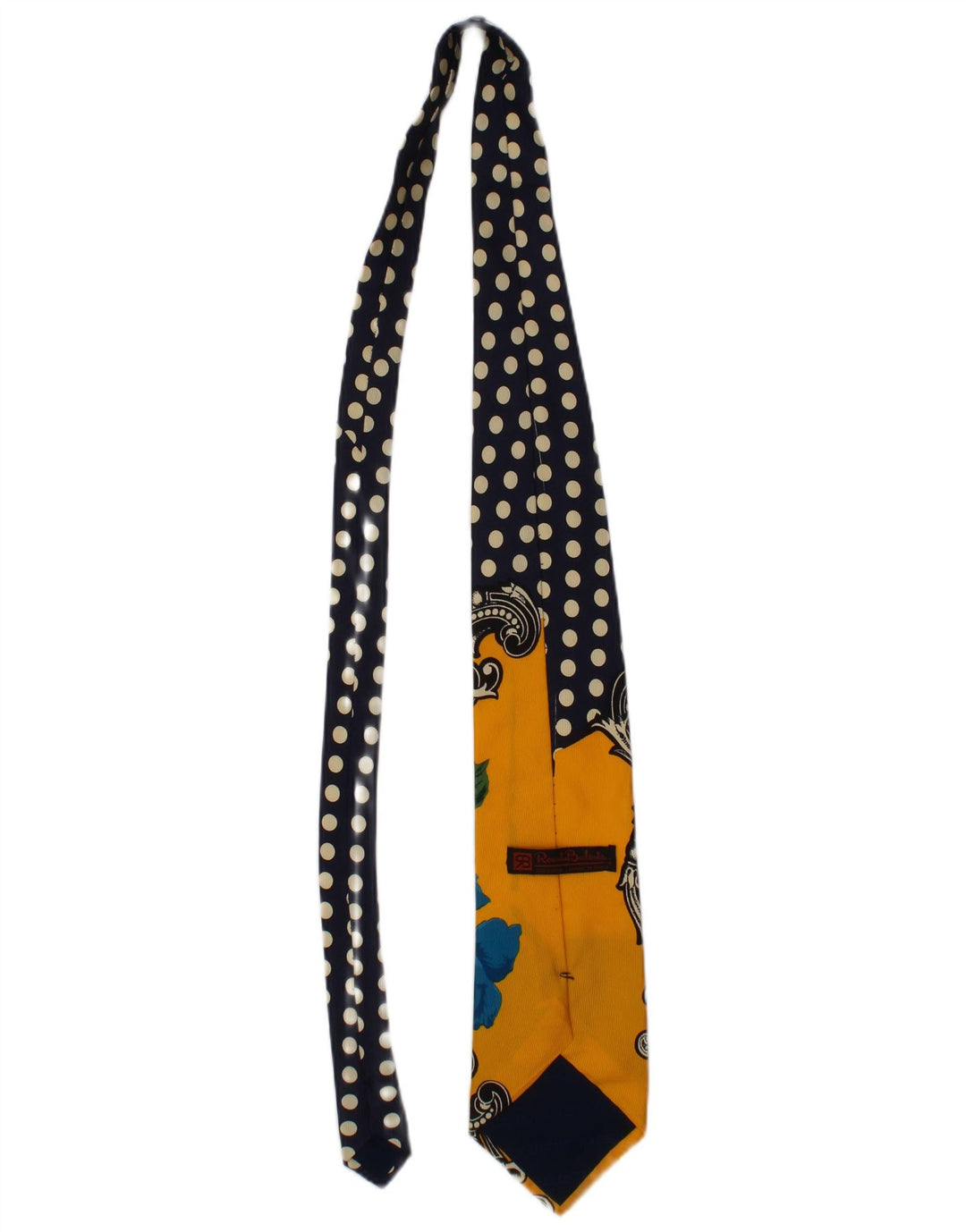 Renato Balestra Cravatta grafica da uomo Taglia unica Designer a pois multicolore