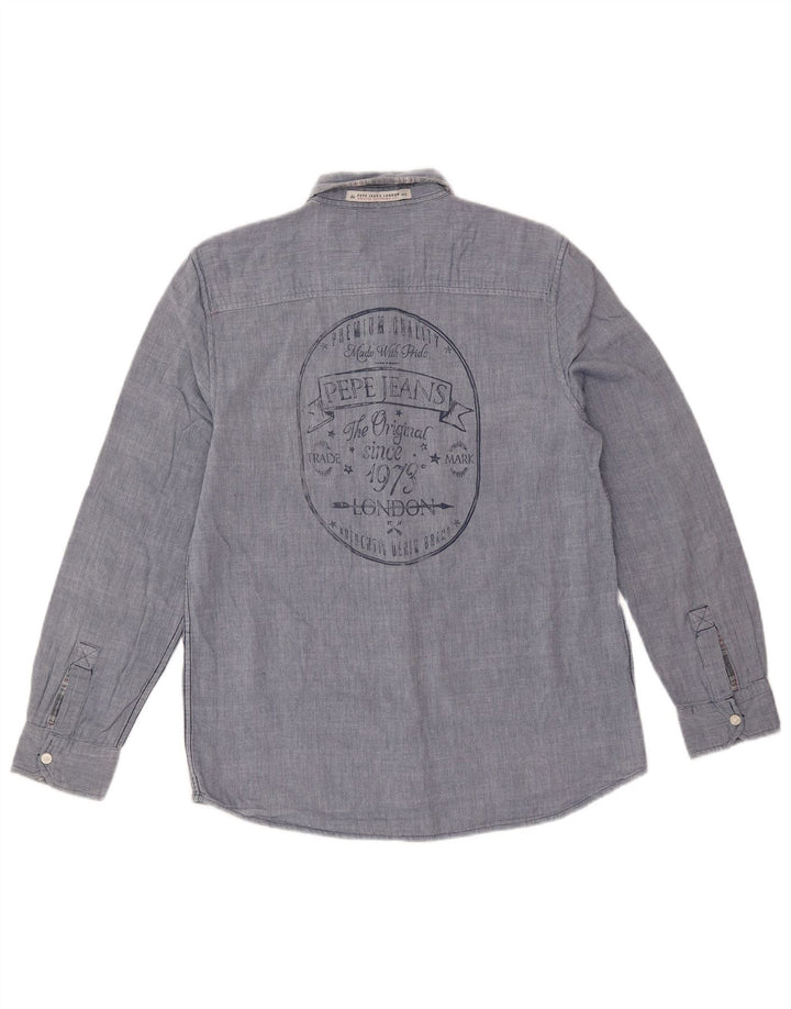 Camicia da donna PEPE Jeans UK 14 Blu medio