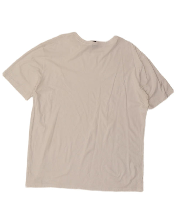 Hugo Boss Mens T-Shirt Top 2XL White
