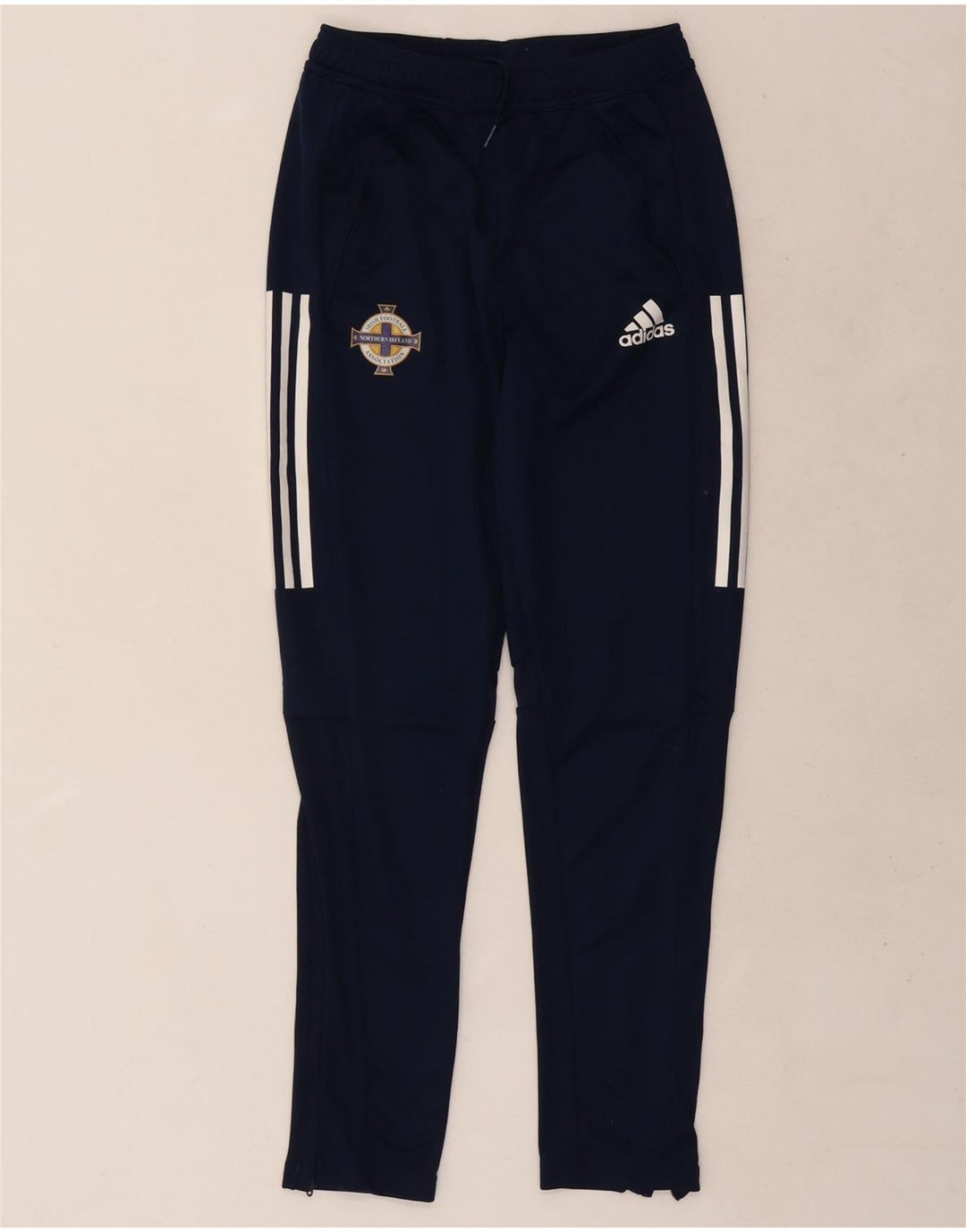 Pantaloni della tuta da ragazzo Adidas 13-14 anni Blu Navy