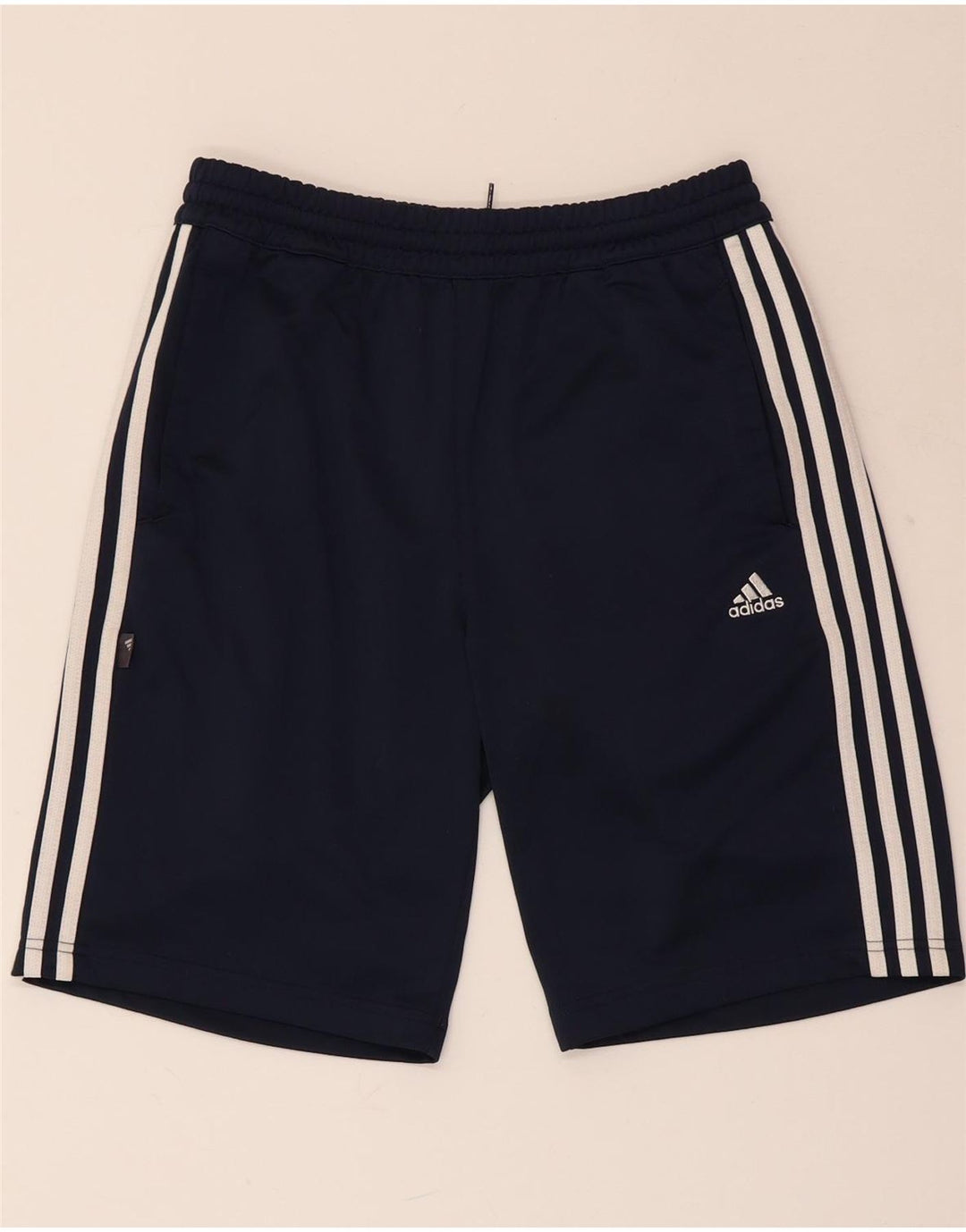 Pantaloncini sportivi da uomo ADIDAS medio blu navy in poliestere