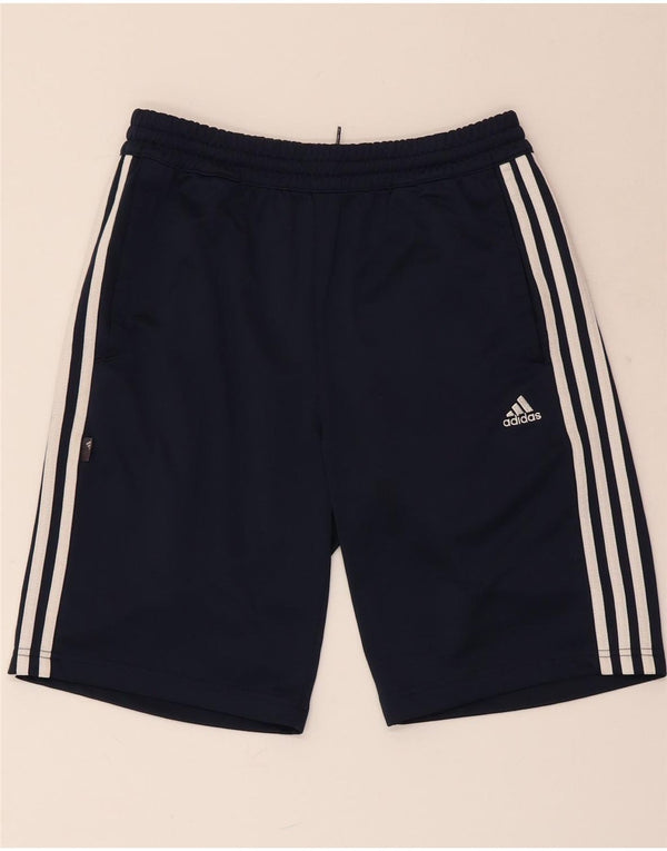 Pantaloncini sportivi da uomo ADIDAS medio blu navy in poliestere