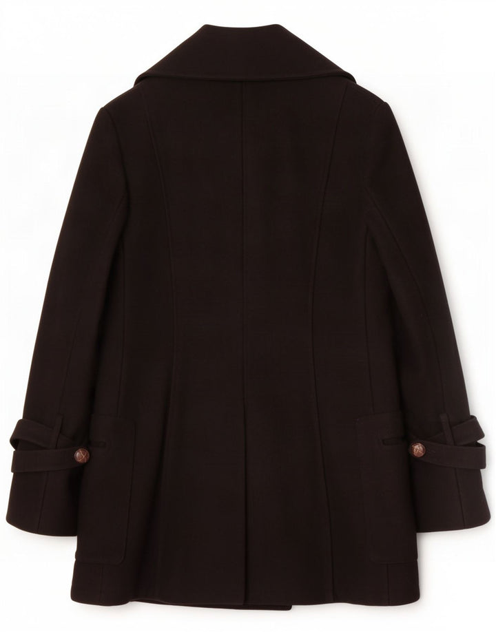 Trench Donna Patrizia Pepe IT 42 Medio Nero Lana