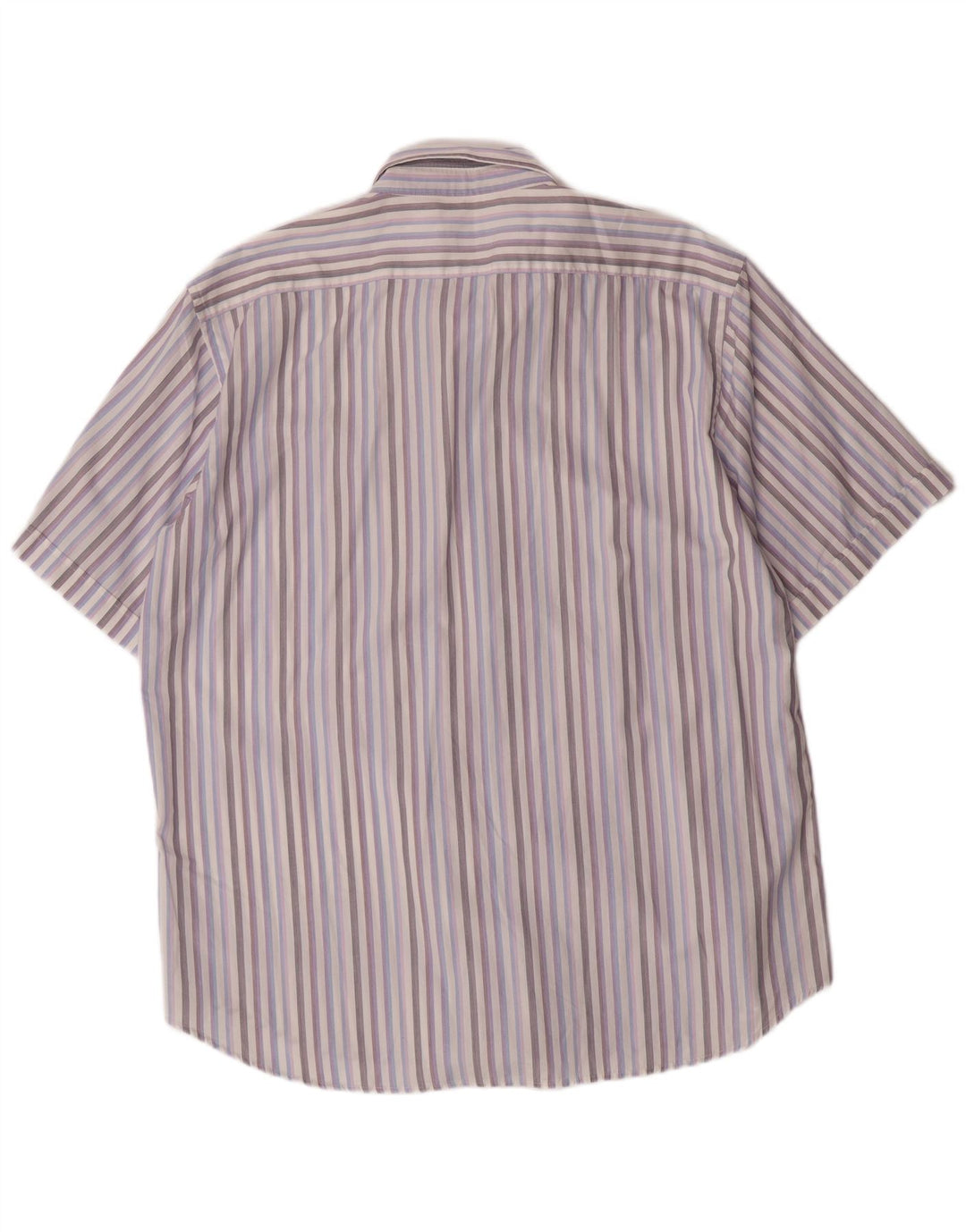 Camicia da uomo Roccobarocco taglia 46 18 1/2 XL a righe multicolore