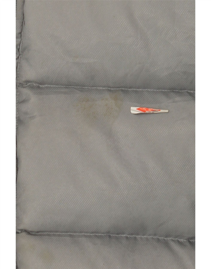 Giacca imbottita da uomo dalla vestibilità ampia Adidas UK 36 Small Grigio Colourblock Poliestere