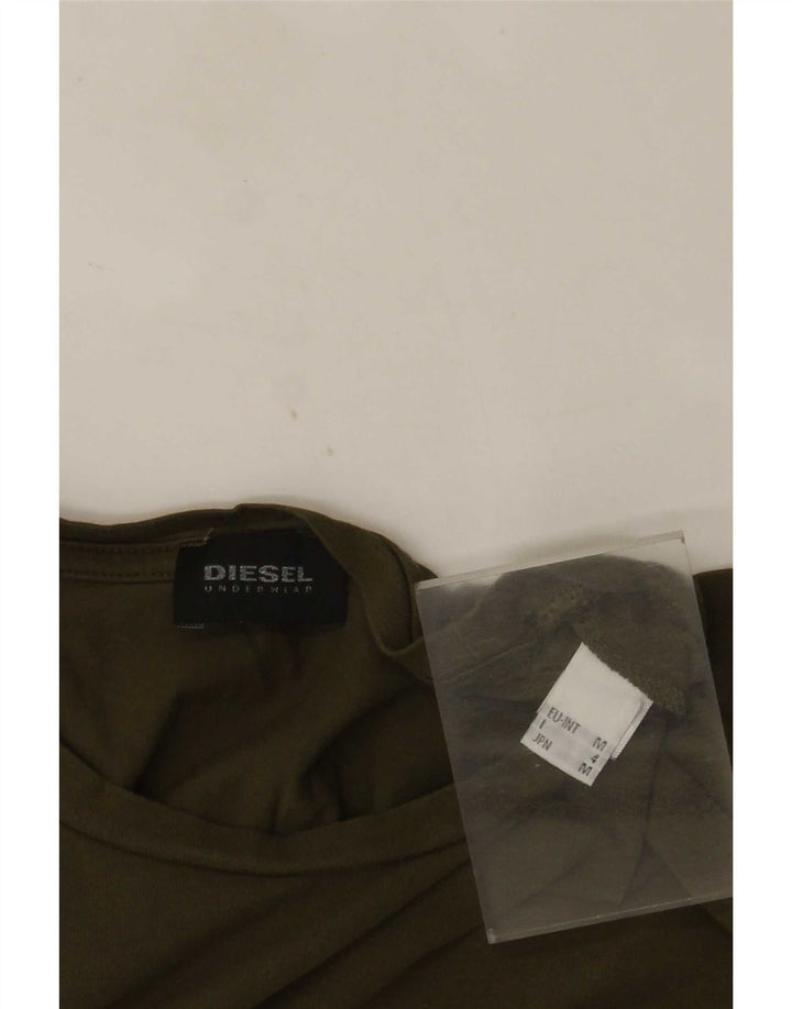 T-shirt da uomo Diesel Top medio kaki