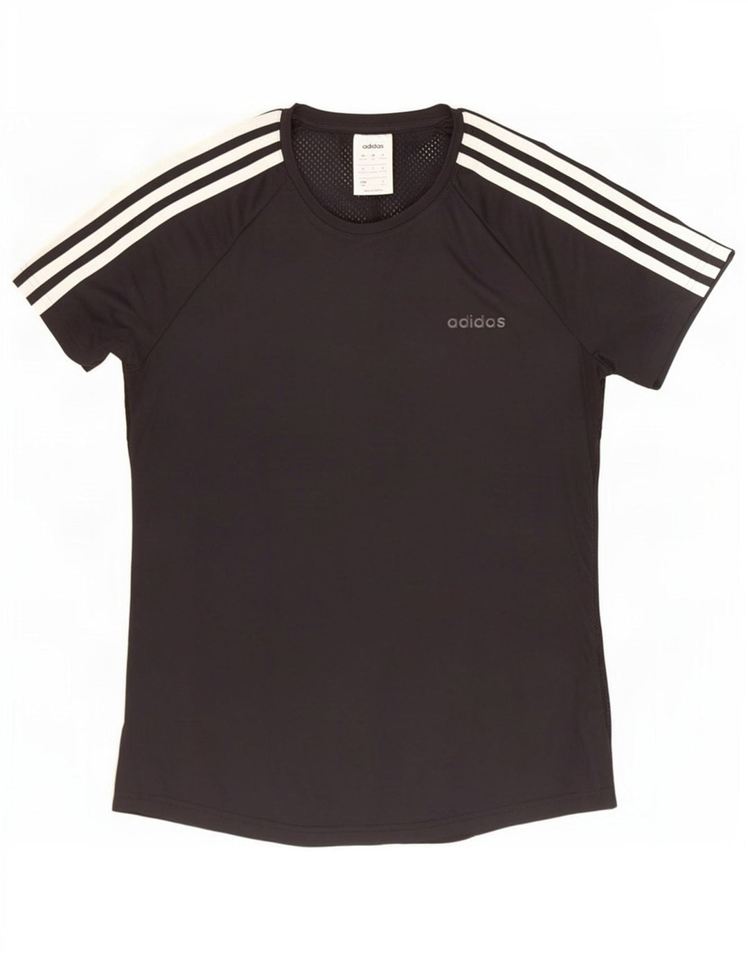 T-shirt Adidas Climalite da donna Top UK 12/14 poliestere nero medio